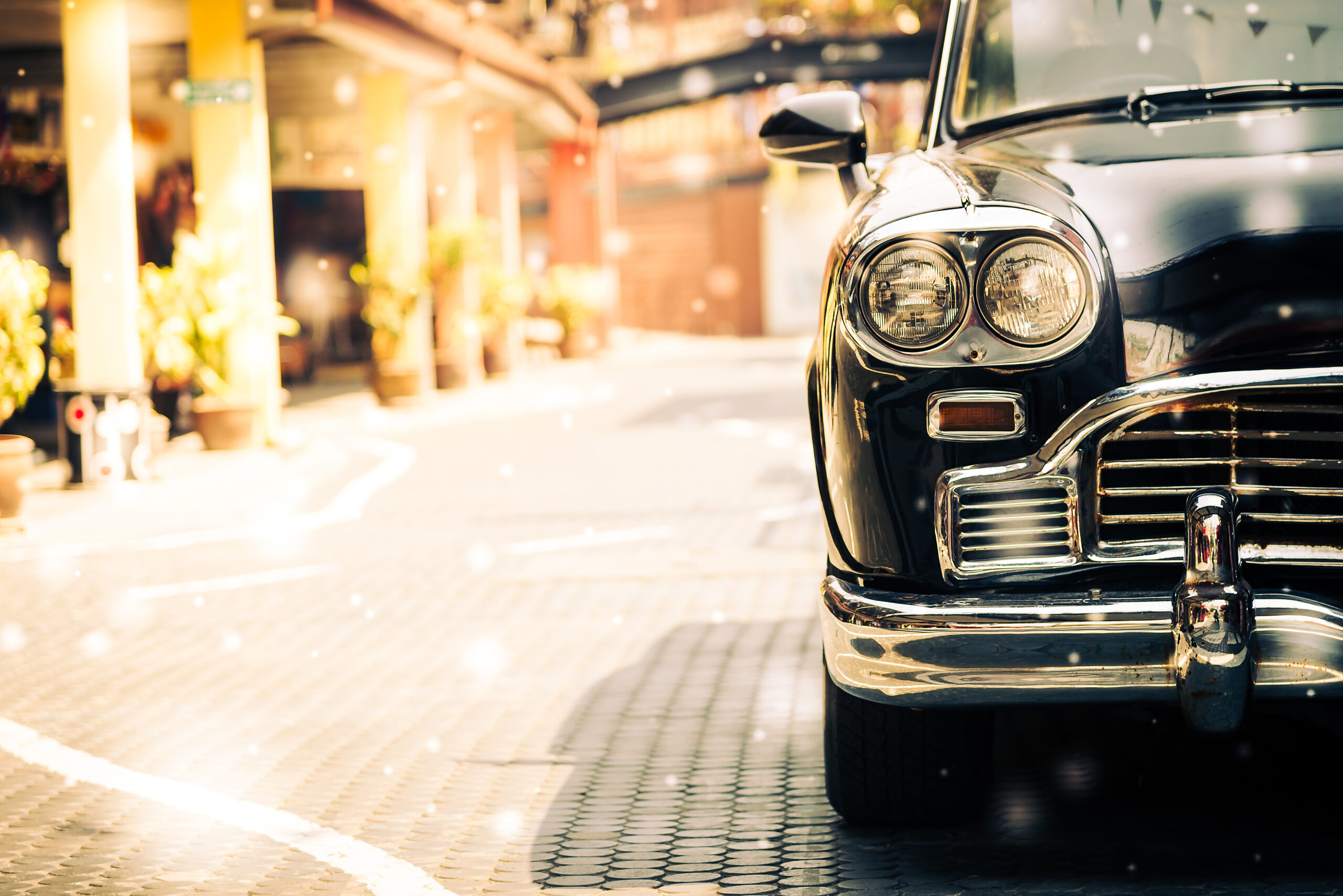 vintage light lamp car